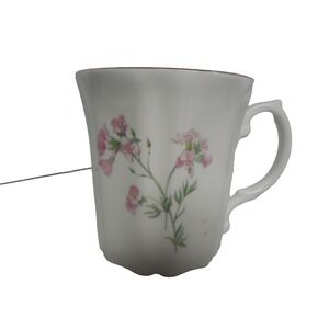 Royal Grafton Fine Bone China Pink Floral Tea Cup Coffee Cup Mug 8 oz